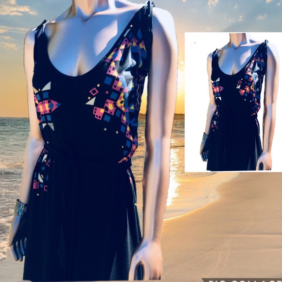 French Connection Maxi Tribal Abstract Print - Picture 2 of 8